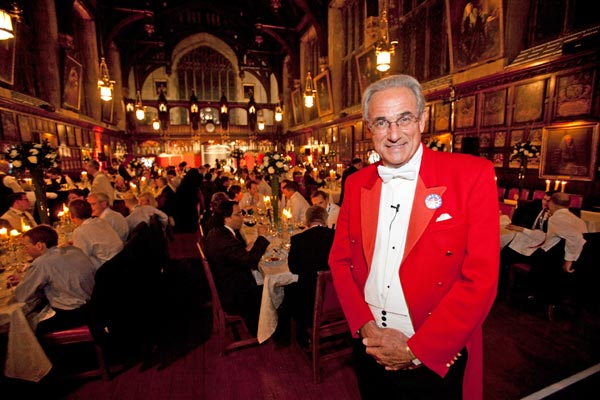 London Toastmaster at Lincoln's Inn's Great Hall